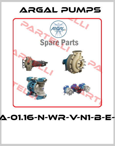 TMA-01.16-N-WR-V-N1-B-E-N-3  Argal Pumps