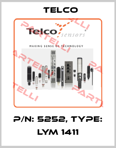 p/n: 5252, Type: LYM 1411 Telco