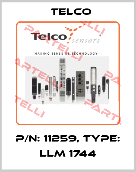 p/n: 11259, Type: LLM 1744 Telco