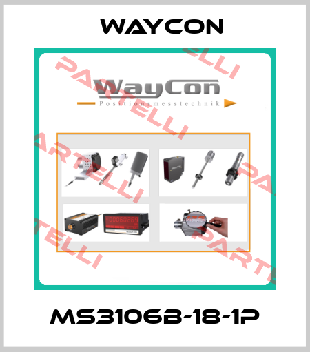 MS3106B-18-1P Waycon