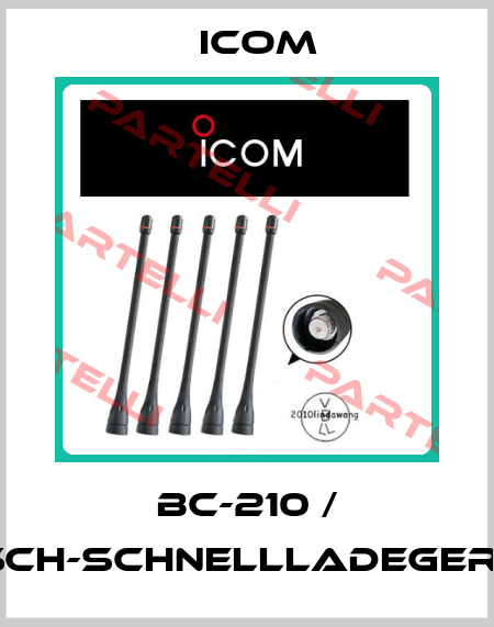 BC-210 / Tisch-Schnellladegerät Icom