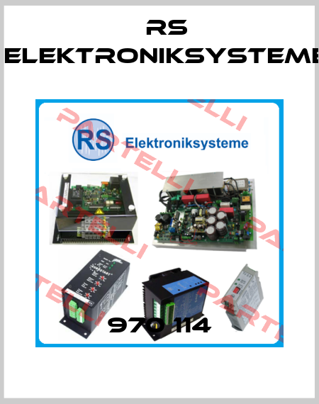 970 114 RS Elektroniksysteme