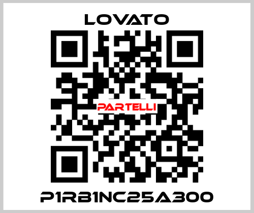 P1RB1NC25A300 Lovato
