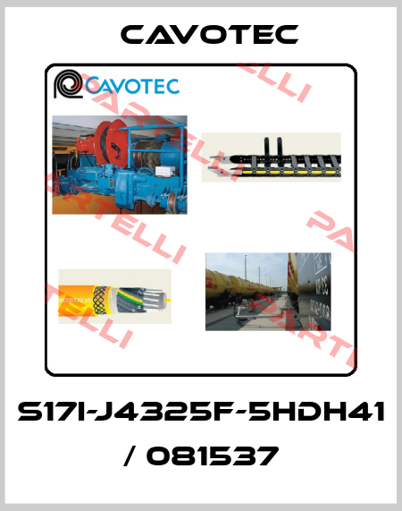 S17I-J4325F-5HDH41 / 081537 Cavotec