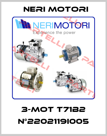 3-Mot T71B2 N°2202119I005 Neri Motori