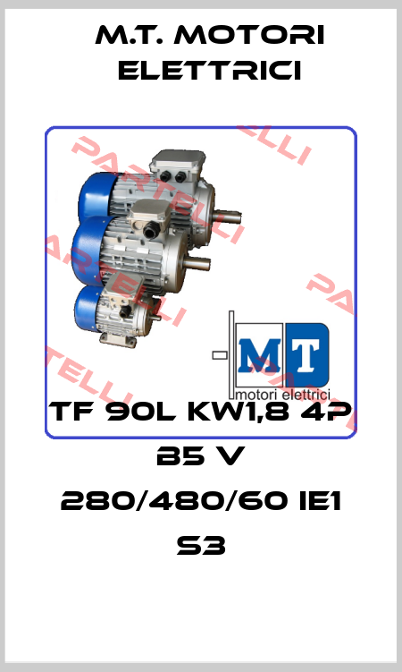 TF 90L kw1,8 4p B5 v 280/480/60 IE1 S3 M.T. Motori Elettrici