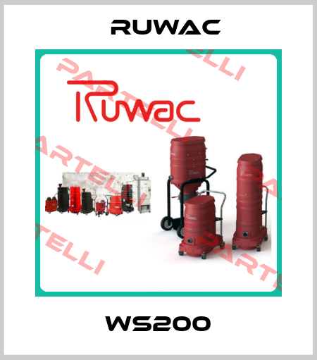 WS200 Ruwac