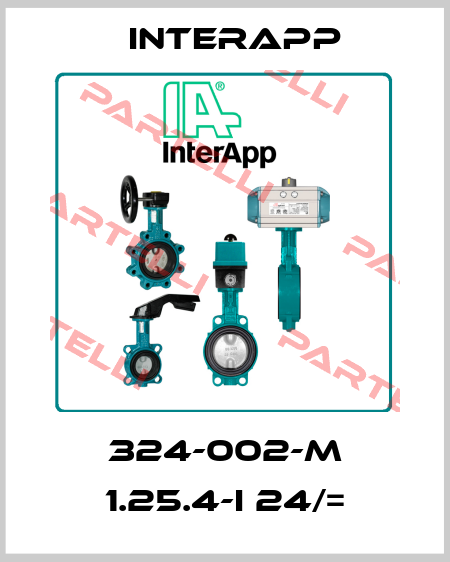 324-002-M 1.25.4-I 24/= InterApp