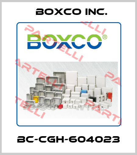 BC-CGH-604023 BOXCO Inc.