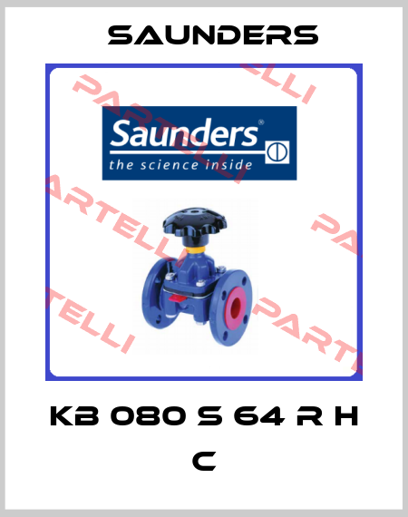 KB 080 S 64 R H C Saunders