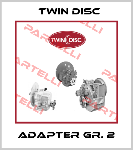 adapter Gr. 2 Twin Disc