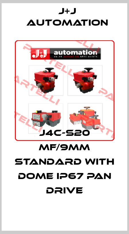 J4C-S20 MF/9mm standard with Dome IP67 pan drive J+J Automation