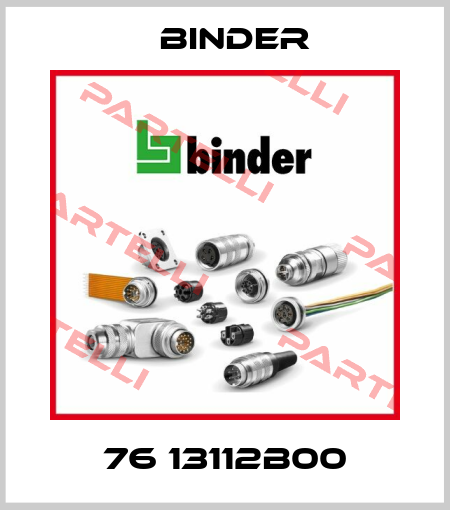 76 13112B00 Binder