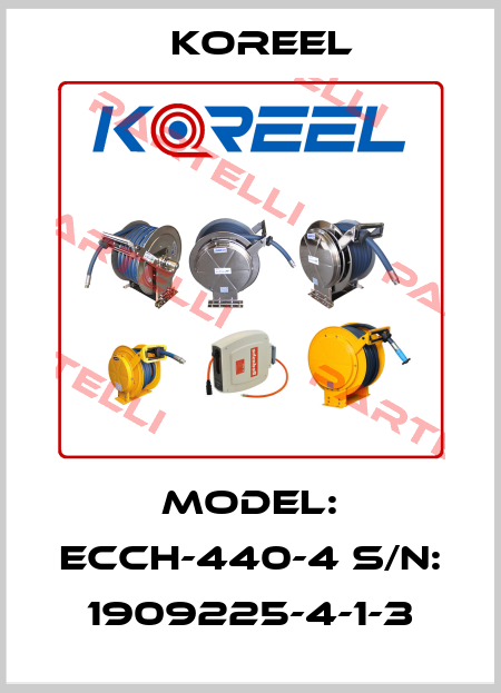 Model: ECCH-440-4 S/N: 1909225-4-1-3 Koreel