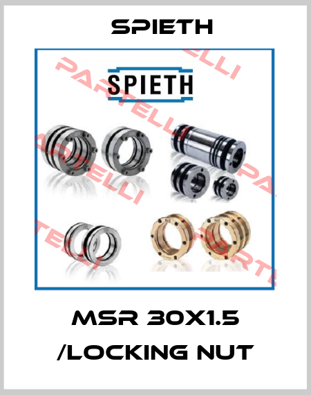MSR 30x1.5 /locking nut Spieth