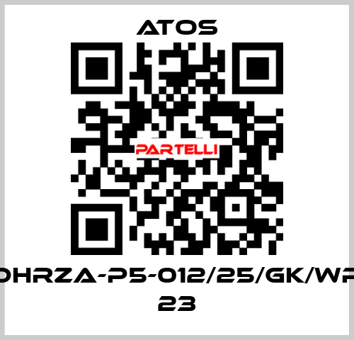 DHRZA-P5-012/25/GK/WP 23 Atos