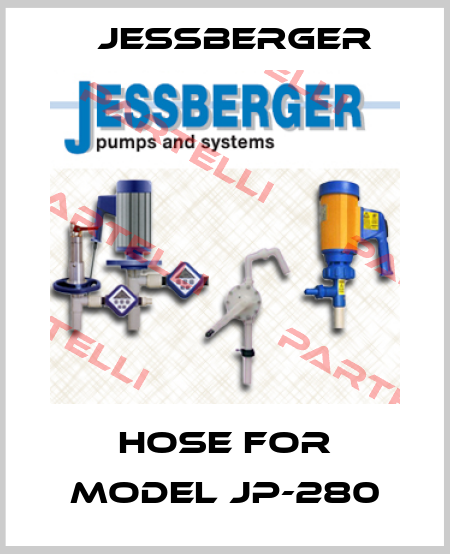 hose for Model JP-280 Jessberger