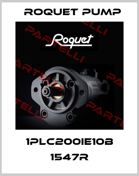 1PLC200IE10B 1547R Roquet pump