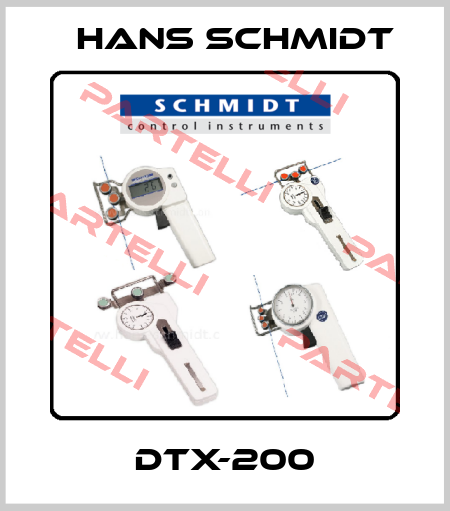 DTX-200 Hans Schmidt