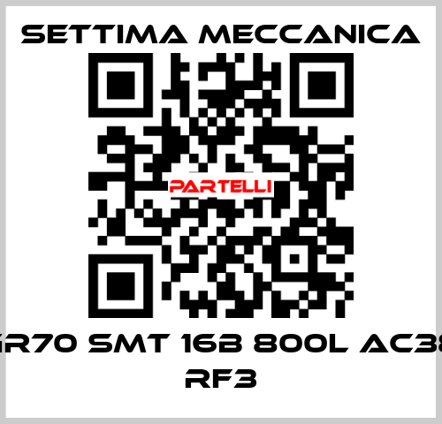 GR70 SMT 16B 800L AC38 RF3 Settima Meccanica