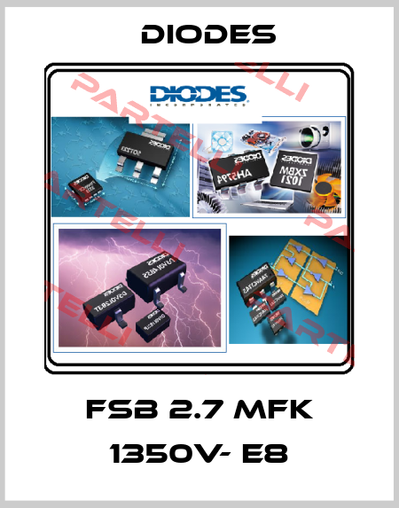 FSB 2.7 mFK 1350V- E8 Diodes