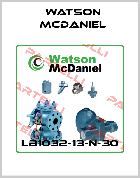 lB1032-13-N-30 Watson McDaniel