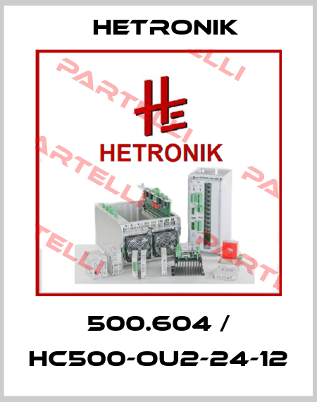 500.604 / HC500-OU2-24-12 HETRONIK