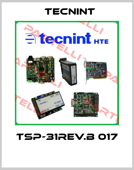 TSP-31REV.B 017  Tecnint