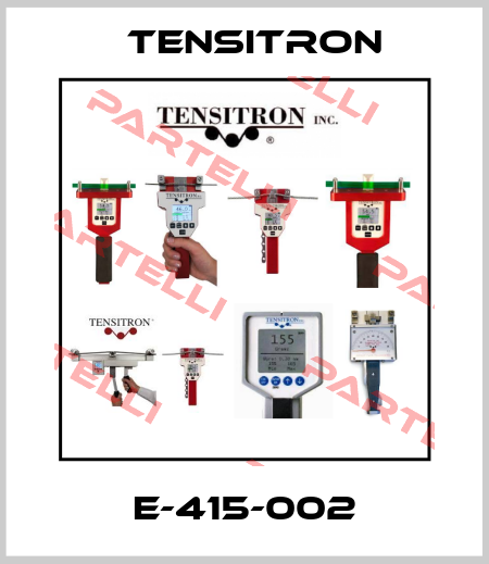 E-415-002 Tensitron