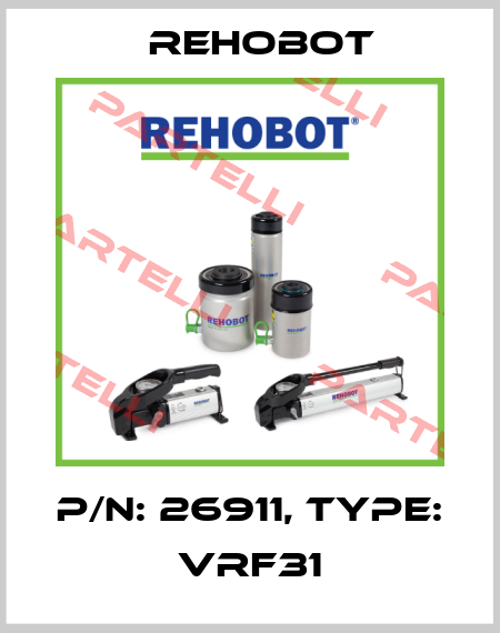 p/n: 26911, Type: VRF31 Rehobot