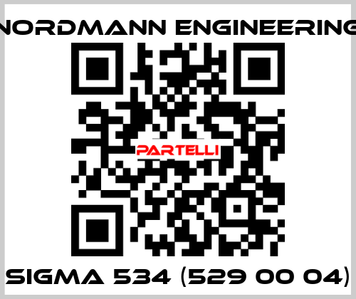 SIGMA 534 (529 00 04) NORDMANN ENGINEERING
