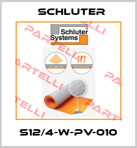 S12/4-W-PV-010 SCHLUTER