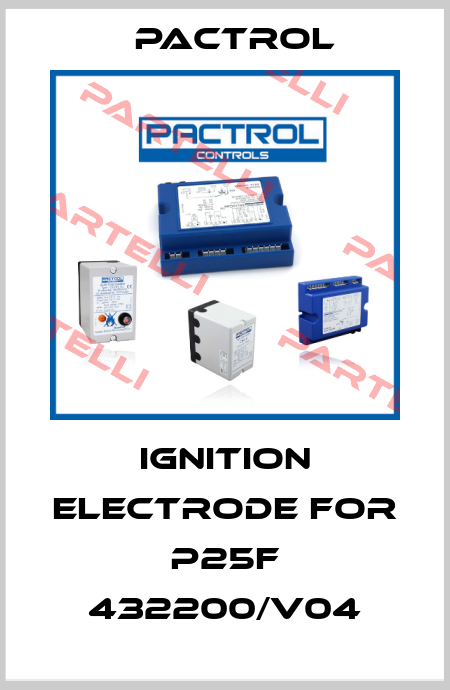 ignition electrode for P25F 432200/V04 Pactrol