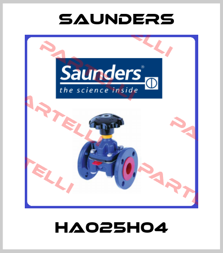 HA025H04 Saunders