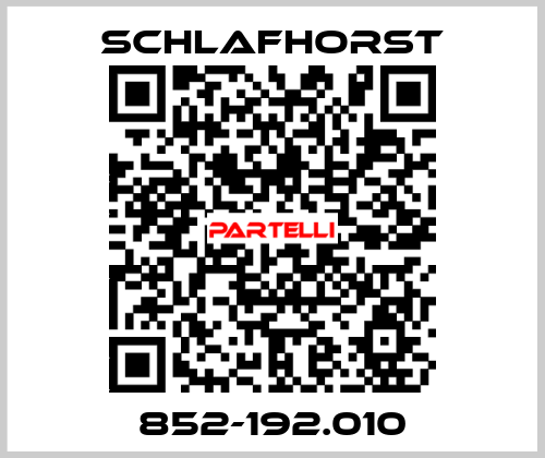 852-192.010 Schlafhorst
