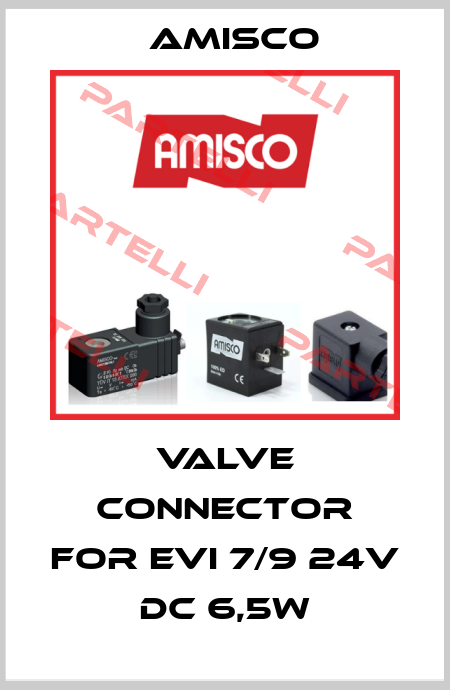 valve connector for EVI 7/9 24V DC 6,5W Amisco
