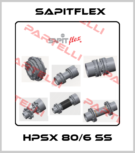 HPSX 80/6 SS Sapitflex