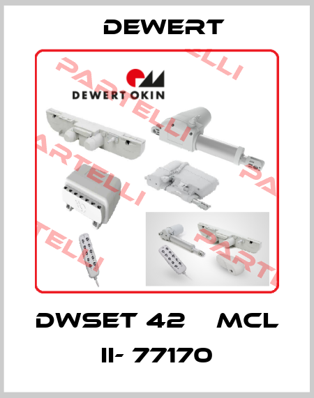 DWSET 42    MCL II- 77170 DEWERT