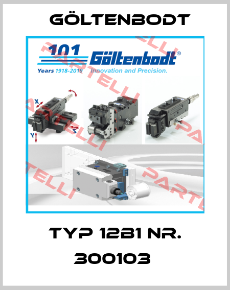 TYP 12B1 NR. 300103  Göltenbodt