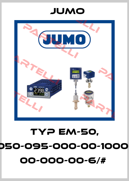 TYP EM-50, 602021/0050-095-000-00-1000-20-10-00- 00-000-00-6/#  Jumo