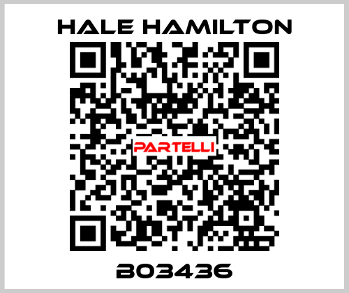 B03436 HALE HAMILTON