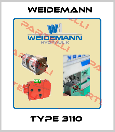 TYPE 3110  Weidemann