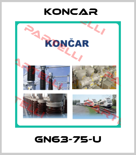 GN63-75-U Koncar
