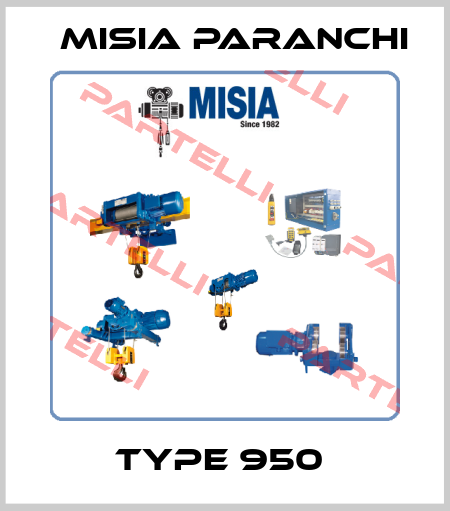 TYPE 950  Misia Paranchi