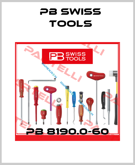 PB 8190.0-60 PB Swiss Tools