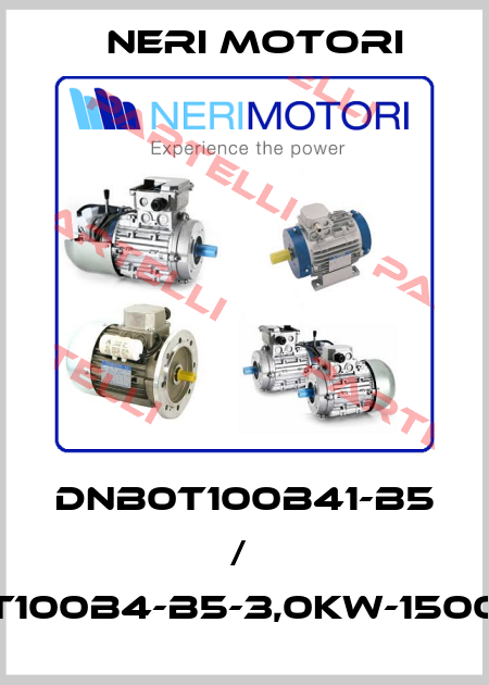 DNB0T100B41-B5 /  T100B4-B5-3,0kW-1500 Neri Motori