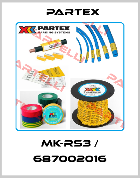 MK-RS3 / 687002016 Partex