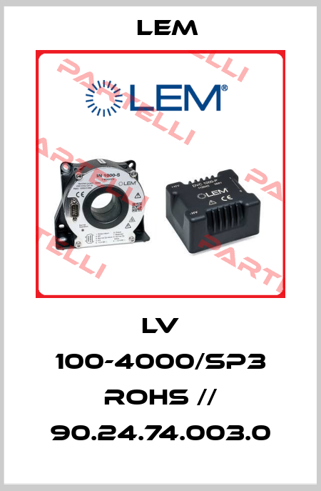 LV 100-4000/SP3 RoHS // 90.24.74.003.0 Lem