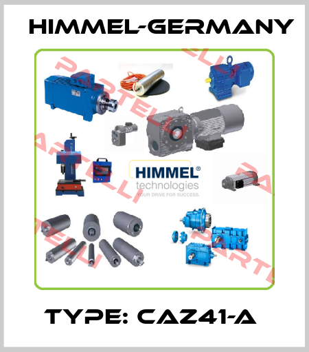TYPE: CAZ41-A  Himmel-Germany
