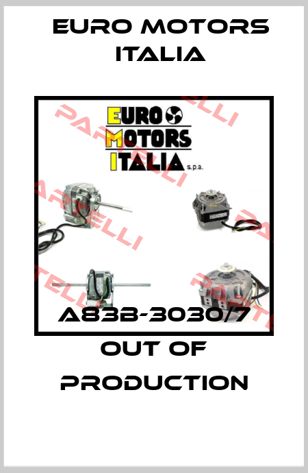 A83B-3030/7 out of production Euro Motors Italia